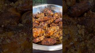 Lemon pepper Parmesan chicken wings DanOsSeasoning [upl. by Yort]