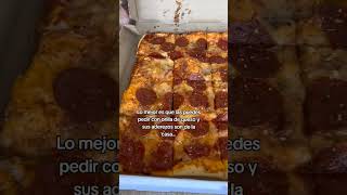 Pizzas cuadradas en Monterrey dondeirmty foodie comida shortsvideo [upl. by Deena629]