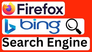 How to Make Bing Your Default Search Engine in Mozilla Firefox  Easy to Follow [upl. by Madlin159]