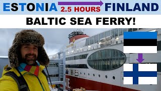 Ferry trip from TALLINN Estonia to HELSINKI Finland [upl. by Frans]