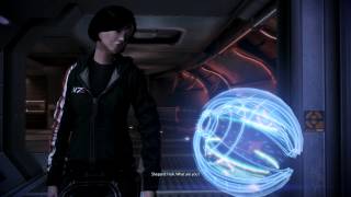 Mass Effect 3 Liara amp FemShep Romance 4 Liaras drone Glyph wo LotSB [upl. by Herzel]