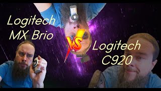 Logitech MX Brio vs Logitech C920  king of webcams [upl. by Isma]