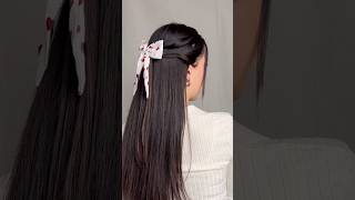 Easy and quick hairstyles for long hair 😍♥️ hairstyle hairtok hairtutorial hair explorepage [upl. by Imre]