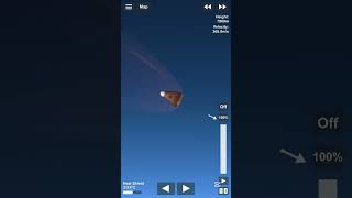 Easiest way to land in Moon in Spaceflight Simulator [upl. by Gatian]