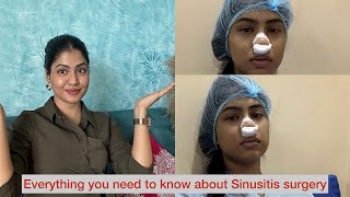 All about my surgery sinusitus deviated septum suyash [upl. by Yenitirb]