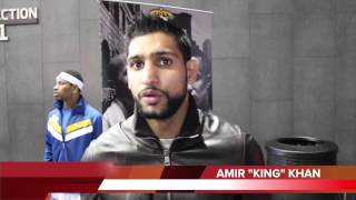 AMIR KHAN TALKS MAY 3RD VS FLOYD MAYWEATHER [upl. by Desai]