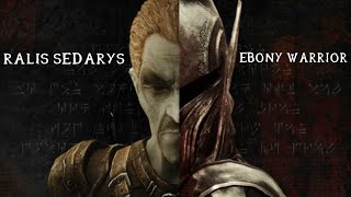 Ralis Sedarys vs Ebony Warrior  Skyrim [upl. by Odlopoel]