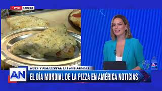 Imperdible quotDía Mundial de la Pizzaquot  Cuántas porciones de pizzas de comen por segundo [upl. by Ailhat532]