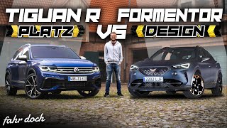 VW Tiguan R vs CUPRA Formentor  REVIEW  0100  DESIGN  ALLTAG  Fahr doch [upl. by Enilehcim]