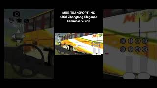 MRR TRANSPORT INC Zhongtong elegance Campione vision Manila Infanta raymondtransportation shorts [upl. by Nylave]