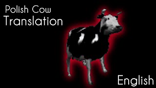 Polish Cow English Lyrics Translation [upl. by Niki]