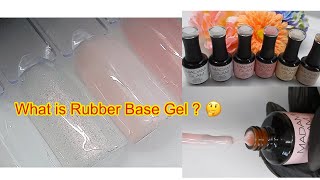 What Are Rubber Base Gels  New Rubber Base Gels From Madam Glam [upl. by Karine238]