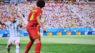 Witsel shucks off Mascherano [upl. by Lekcim]