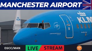 🔴 Thrilling  closeup departures  Manchester Airport LIVE  Thurs 29th Feb 24 [upl. by Delamare]