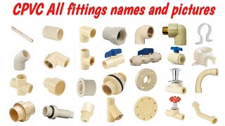 Plumber👨‍🔧all fittings Accessories Names and Pictures plumbing fittingsname youtube viralvideo [upl. by Cul906]