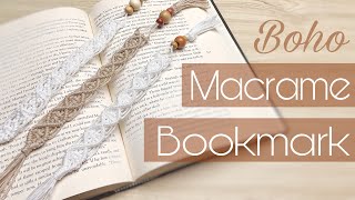 EASY Macrame Bookmark [upl. by Aicinad]