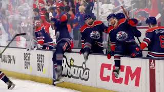 NHL 23 Stanley Cup Playoffs Round 2 Leafs  Oilers Game 6Overtime Winner [upl. by Bernt]