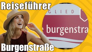 Burgenstraße  Travel Tipps  Reiseführer Deutsch [upl. by Cynthla]