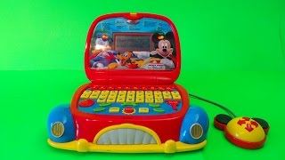 Mickey Mouse Laptop Review to help preschoolers learn English 2017 [upl. by Wilmer]