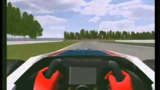 Simulation of new Snetterton 300 track [upl. by Roanna643]