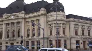 The National Museum of Art of Romania the Athenaeum and “Carol I” Academic Central Library [upl. by Aneerb785]