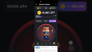 Hamster Combat günlük 1000000 bonus nasıl alınır Hamster Combat 9 Haziran günlük şifre WALLET [upl. by Norad]