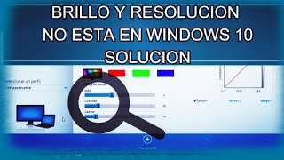 Resolución de pantalla windows 10 [upl. by Siulegroj793]