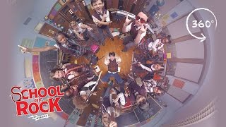 SCHOOL OF ROCK The Musical – “You’re in the Band” 360 Video [upl. by Akehsar]