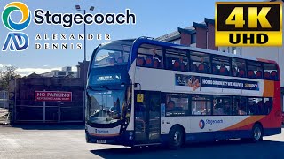 Stagecoach East Scotland 57 Perth to Dundee via Coupar Angus Blairgowrie Alyth ADL Enviro400MMC [upl. by Jehial]