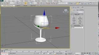 3ds Max Spline Modeling A Wine Glass [upl. by Ecirtaemed609]