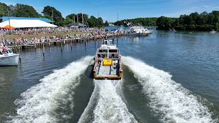 Extreme Boat Docking  Reedville VA  Part 2 [upl. by Yadrahc305]