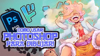 ¿Cómo usar Photoshop para dibujar en Digital  BÁSICO  Short Cuts  Atajos [upl. by Wakefield]