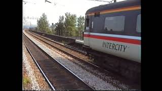 Intercity services and freight at Runcorn 1994 [upl. by Arabella]