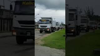 Kallco Trucks on the move [upl. by Htirehc]