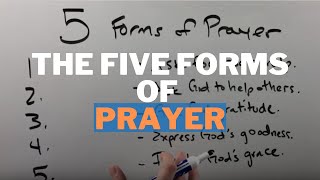 The Five Forms of Prayer in the Catholic Church [upl. by Kevyn]