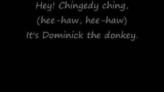 Dominick The Donkey Song With Lyrics By Lou Monte [upl. by Rorrys]