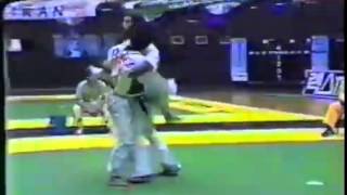 Taekwondo 1985 Great Britain vs Chung Kook Hyun [upl. by Niletac]