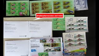 Briefmarkenvereine Briefmarken Schatzsuche Kirgisistan und Kryptomarkenheftchen 5 Euro Farbmünze [upl. by Osanna]