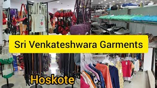 Bangalore Shopping  Sri Venkateshwara Garments near Hoskote Toll  Branded Clothes at Lowest Price [upl. by Macegan164]