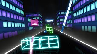 Tetris 99 Main Theme Beat Saber Map previewLawless Ex [upl. by Yila]