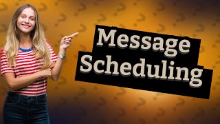 Can I schedule a message on Messenger [upl. by Entsirhc]