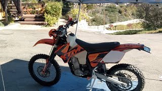 Carb Clean On 2007 KTM 450 exc 1 [upl. by Jake]