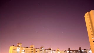 Constelación de Orión desde Buenos Aires  Time Lapse  HD [upl. by Eppillihp]