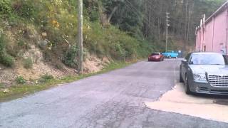 Staggered Lincoln Ls w Bassani exhaust [upl. by Kellia353]