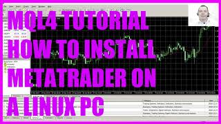 MQL4 TUTORIAL  HOW TO INSTALL METATRADER ON A LINUX COMPUTER [upl. by Sert]