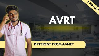 AVNRT vs AVRT  SVT  2 min ecg  how to identify [upl. by Gwendolyn598]