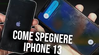 Come spegnere iPhone 13  Come spegnere iphone 13 pro max [upl. by Aem]