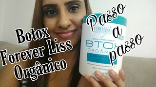 😊Como aplicar Botox Forever Liss Orgânico  Passo a passo ❤️ [upl. by Geer157]