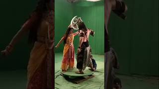 Durga ji mahishasur ka vadh karte hue BTS Shiv Shakti tap tyag tandav vlog [upl. by Lledualc913]