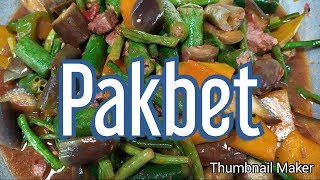 PakbetPinakbet RecipeHow to Cook PinakbetPanlasang PinoyThe Tastiest Pinakbet 2019 [upl. by Leyameg]